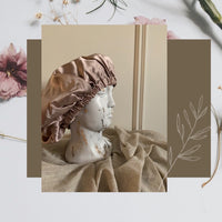 Double sided silk hair bonnet